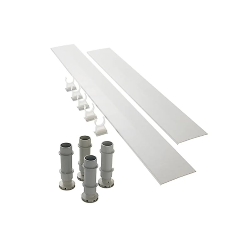 Mira Flight Quadrant 'Easy Plumb' Riser Kit 900mm - 1.1783.102.WH