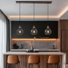 forum-lighting-carter-3-lamp-pendant-ceiling-light-bronze-glass