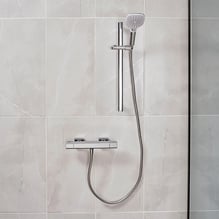 Triton Velino Thermostatic Bar Mixer Shower, Chrome Cool Touch - RMVELBM2 Price Comparisons | Compare The Build