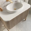 Scudo Linea Oak Bathroom Furniture