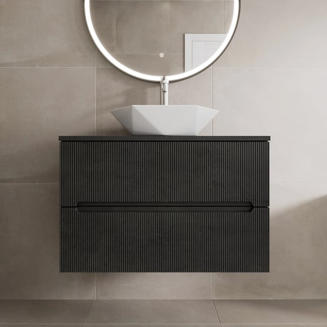 vitusso-fluted-black-wall-hung-bathroom-vanity-unit-with-geometric-basin-800mm