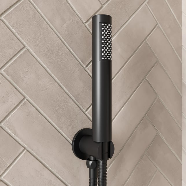 merano-round-pencil-shower-handset-black