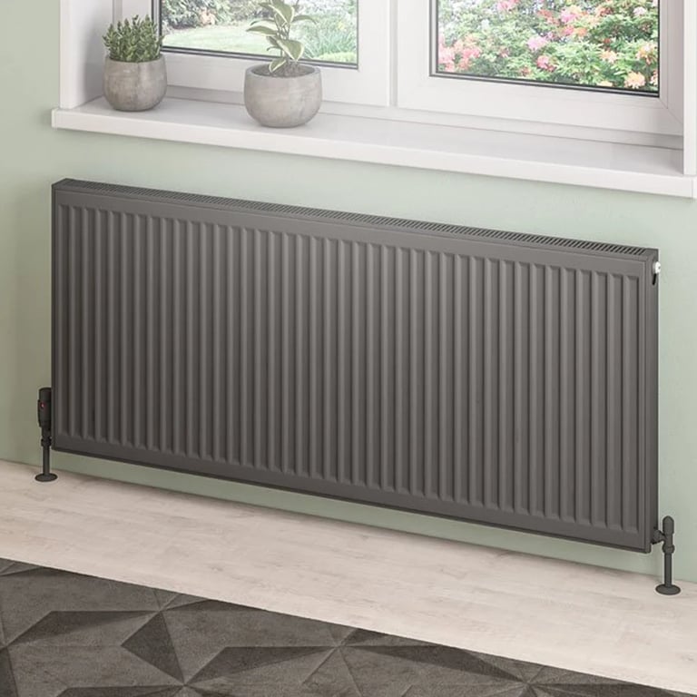 Solaro P+ Type 21 600 x 1400mm Double Panel Radiator, Single Convector ...