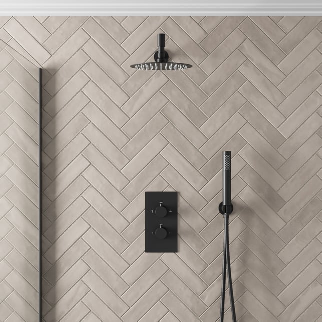 merano-thermostatic-dual-concealed-mixer-shower-black-wall-fed