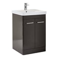 Scudo Rossini Grey Bathroom Furniture 