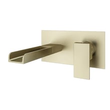 Aquari Chetwode Brushed Brass Wall Mounted Basin Mixer Tap Price Comparisons | Compare The Build
