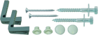 Essentials WC Pan To Floor Side Fixing Kit