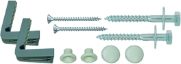 Essentials WC Pan To Floor Side Fixing Kit