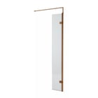 clario-wet-room-fluted-flipper-panel-8mm-brushed-bronze