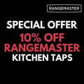 10% off Rangemaster Kitchen Taps