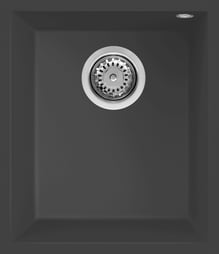 Reginox Elleci Quadra 34 Undermount Single Bowl Black Spek Kitchen Sink - QUADRA 100 B Price Comparisons | Compare The Build