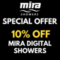10% off Mira Digital Showers