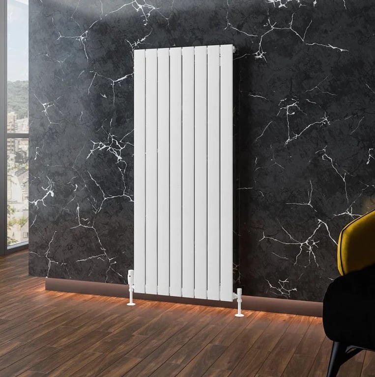 Solaro Single Panel 1400 x 588mm Designer Aluminium Radiator