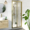 Brushed Brass Enclosure & Door Collection