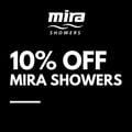 10% off Mira Mixer Showers