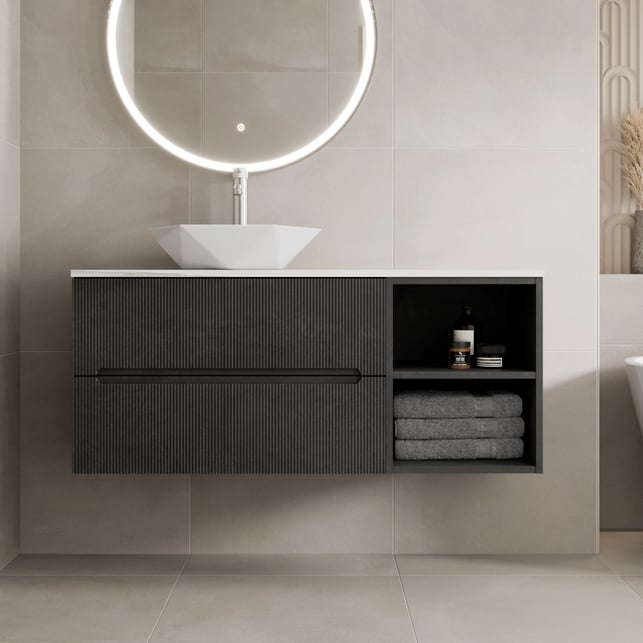 vitusso-fluted-black-white-wall-hung-bathroom-vanity-unit-with-geometric-basin-1200mm