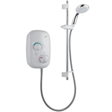 Mira Event XS Thermostatic Power Shower - White & Chrome 1.1532.400 Price Comparisons | Compare The Build