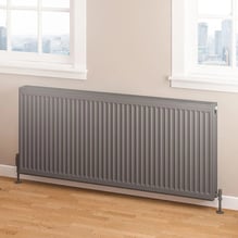 Solaro K2 Type 22 600 x 1400mm Double Panel Radiator Double Convector with Lined Cover - Anthracite Price Comparisons | Compare The Build