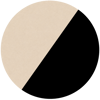 Taupe & Black 