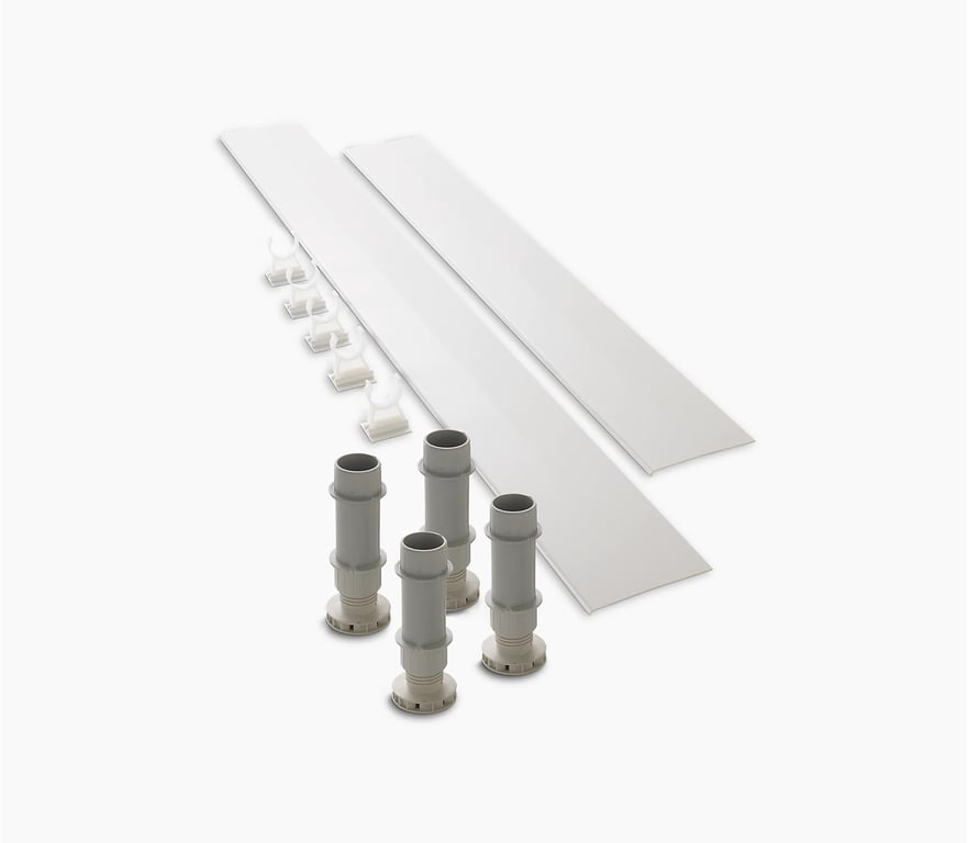 Mira Flight Rectangular 'Easy Plumb' Riser Kit 1200mm - 1.1783.10