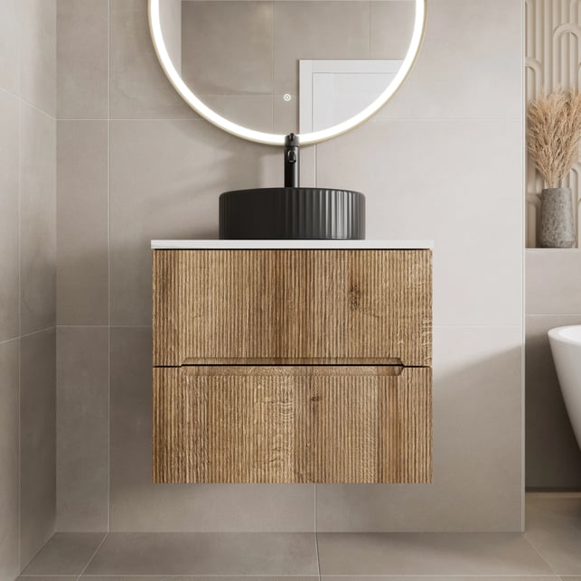 vitusso-fluted-wood-white-wall-hung-bathroom-vanity-unit-with-round-fluted-basin-black-600mm