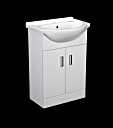 Amelie Close Coupled Toilet & Alpine Vanity Unit 550mm