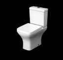 Marseille Close Coupled Toilet & Basin Cloakroom Suite