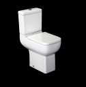 Amelie Comfort Height Toilet & Basin Cloakroom Suite