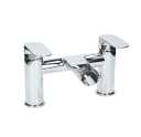 Architeckt Edsberg Basin Mixer Waterfall Tap and Bath Mixer Waterfall Tap Set