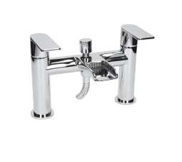 Architeckt Motala Basin Mixer Waterfall Tap and Bath Shower Mixer Waterfall Tap Set