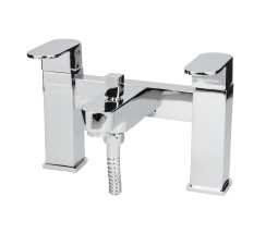 Architeckt Evedal Basin Mixer Tap and Bath Shower Mixer Tap Set