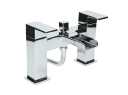 Architeckt Dakota Basin Mixer Waterfall Tap and Bath Shower Mixer Waterfall Tap Set