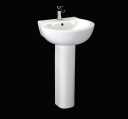 Monaco P Shape Bathroom Suite Right Hand - Including Taps, Waste, Shower & Screen - MCSBSET3