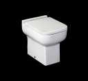 Artis White Gloss Concealed Cistern Unit With Amelie Toilet - 500mm Width (215 Depth)