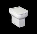 Artis Grey Gloss Concealed Cistern Unit With Amelie Toilet - 500mm Width (215 Depth)