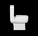 Amelie L Shape Bathroom Suite Right 1600mm - Taps, Waste, Shower and Screen with Rail