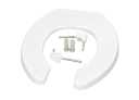 Bemis Gap Ultra-Fix Round White Toilet Seat