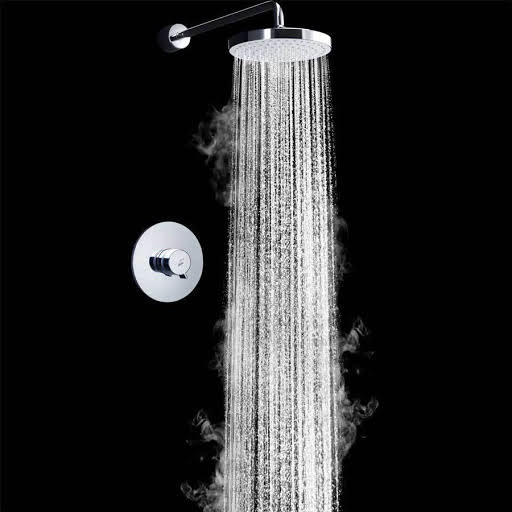 Mira Minilite BIR Thermostatic Mixer Shower - Concealed with Wall Fixed Head 1.1869.004