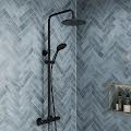 Black Bathroom Collection - Showers