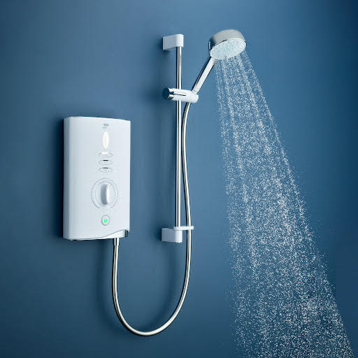 Mira Sport Max Airboost Electric Shower 10.8kW White 1.1746.828