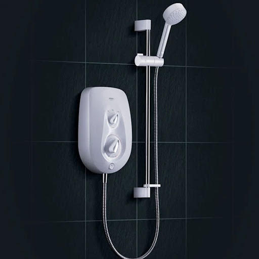 Mira Vie 9.5kW Electric Shower White & Chrome 1.1788.005