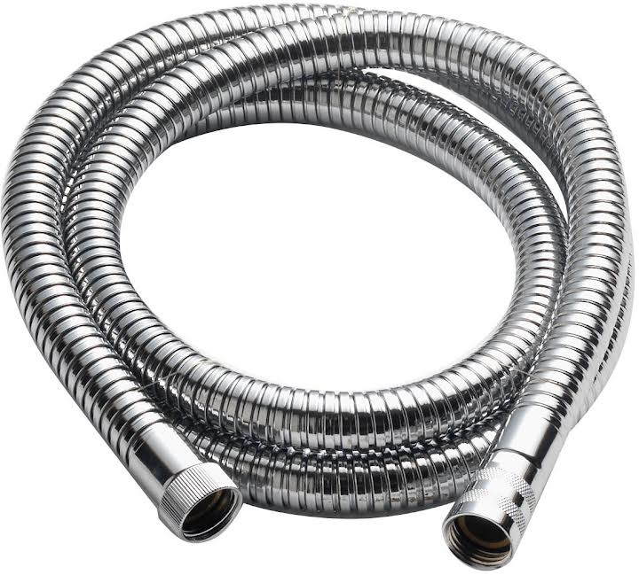 Aqualisa Smooth 1.5 Metre Chrome Shower Hose Metal Genuine Part Modern 555701~5023942067455 01c Mp