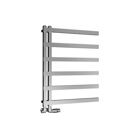 Solaro Platani 800 x 600mm Heated Towel Radiator - Chrome