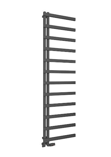 Solaro Platani 1800 x 500mm Heated Towel Radiator - Matt Anthracite