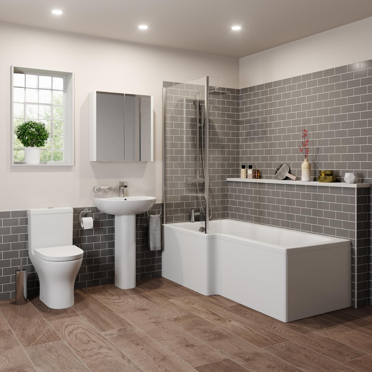 Shower Bath Suites - Plumbworld