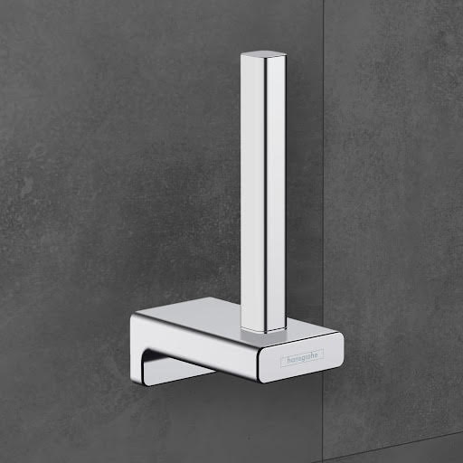 hansgrohe AddStoris Spare Toilet Roll Holder Chrome - 41756000