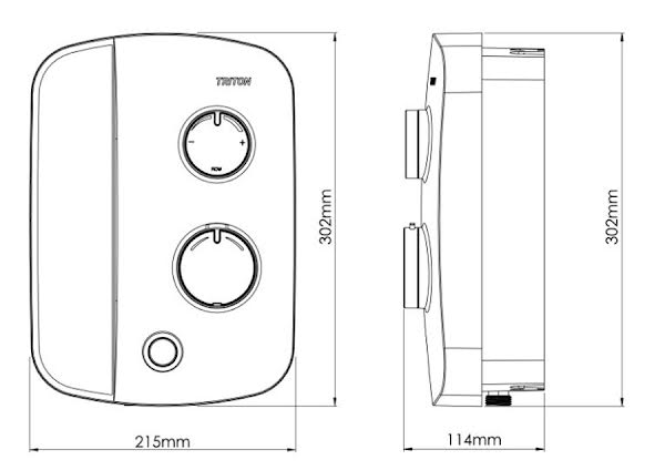 Triton Silent Running Thermostatic Power Shower AS2000SR