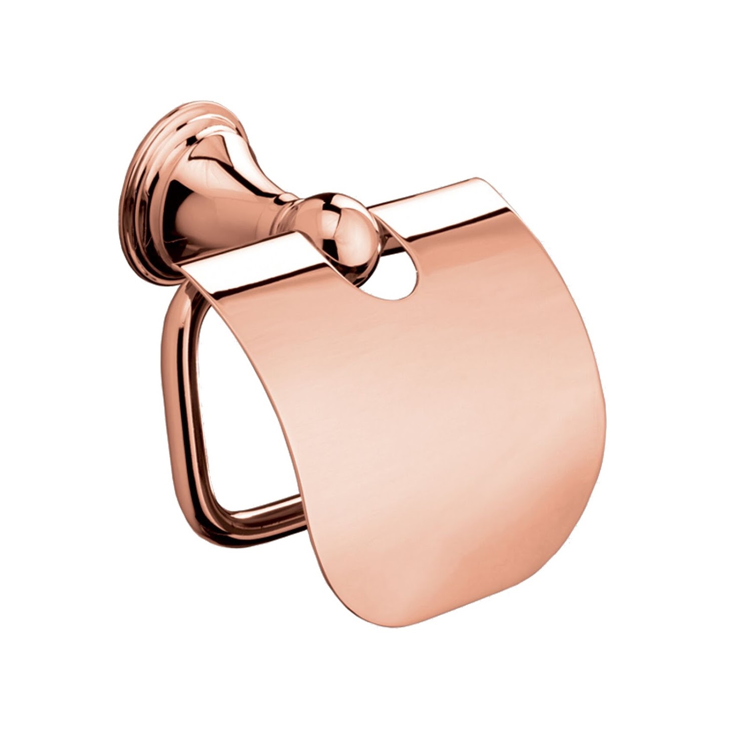 rose gold toilet holder