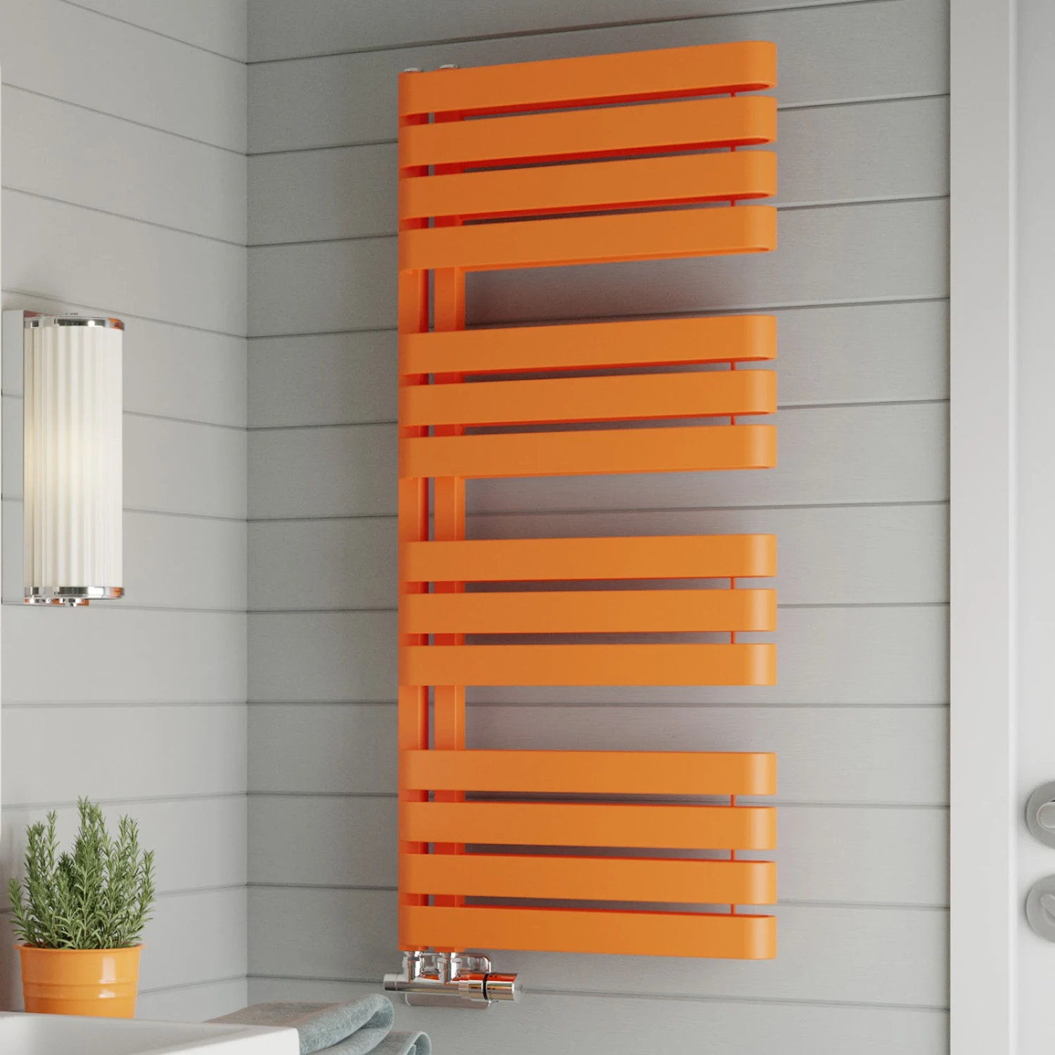 Bathroom Washroom Towel Rail Double two Rods Towel Hanger