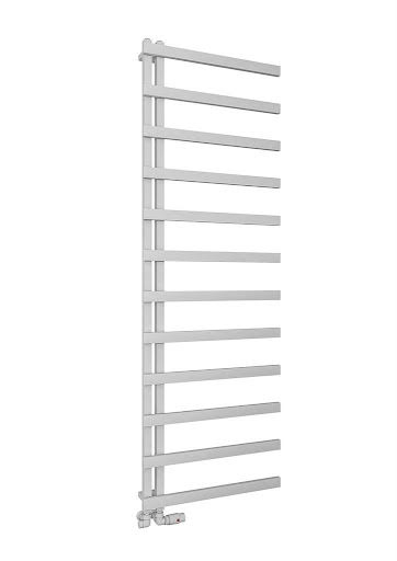 Solaro Platani 1800 x 600mm Heated Towel Radiator - Matt Grey